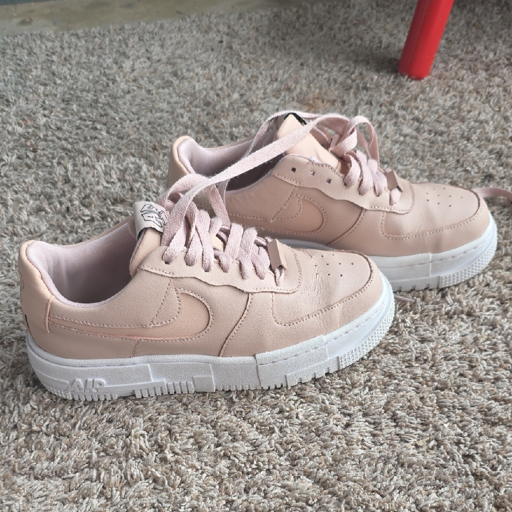 Nike Blush Pink Sneakers with White Soles